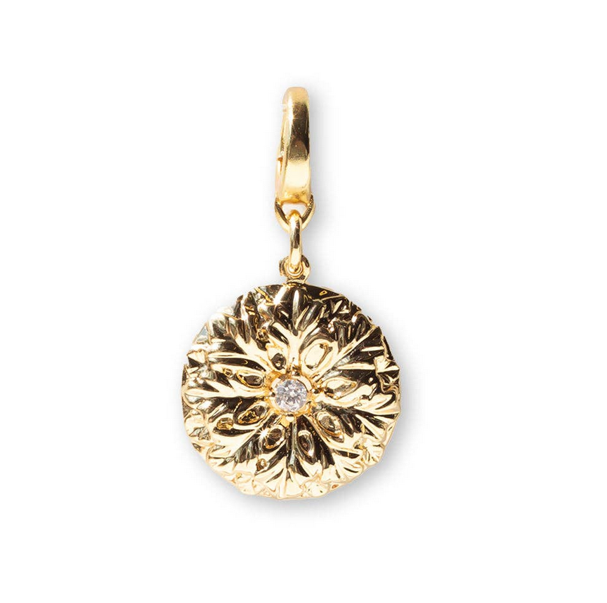 Flower Medallion Charm