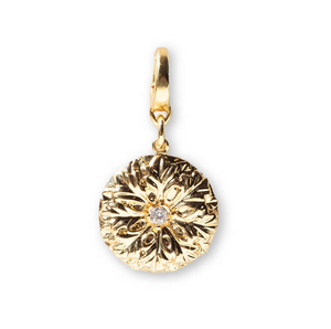 Flower Medallion Charm