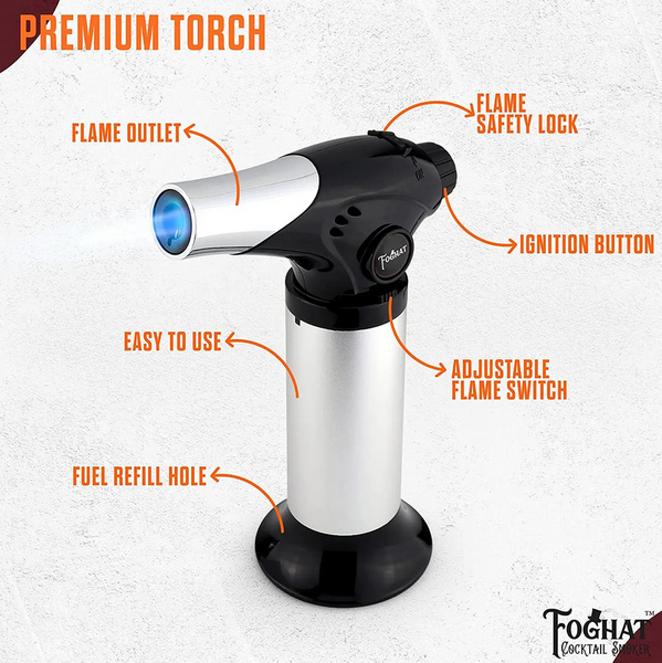 Foghat™ Culinary Smoking Torch