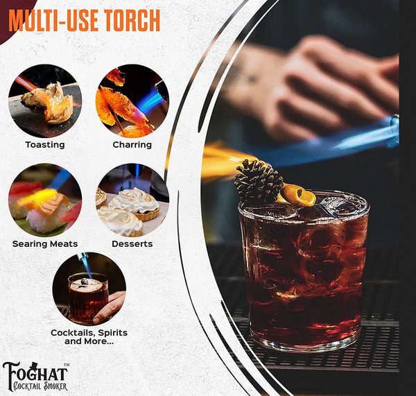 Foghat™ Culinary Smoking Torch
