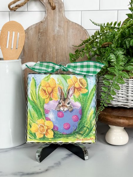 RTC Mini Bunny In Daffodils Print