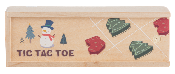 Wooden Tic Tac Toe Game