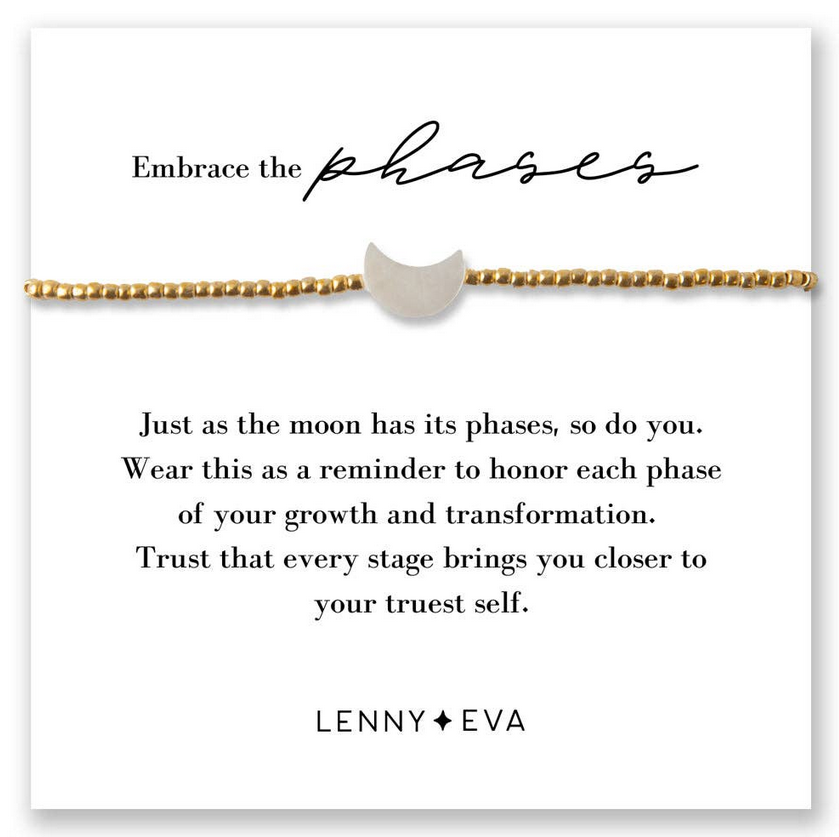Intentions Cord Bracelet-Moon