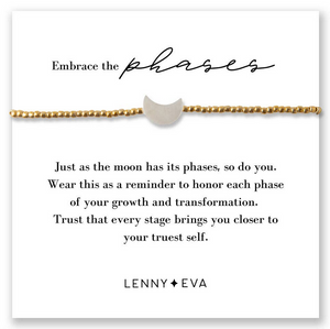 Intentions Cord Bracelet-Moon