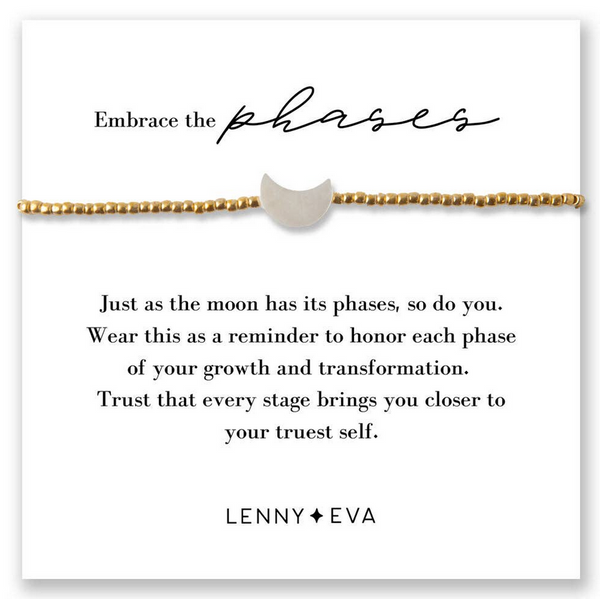 Intentions Cord Bracelet-Moon