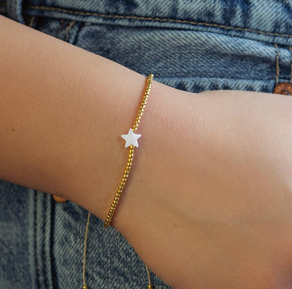 Intentions Cord Bracelet-Star