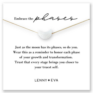 Intentions Symbol Necklace-Moon