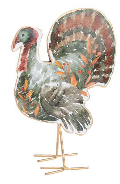 Bountiful Turkey Figurine