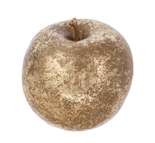 Gold Apple Figurine Boxed Set