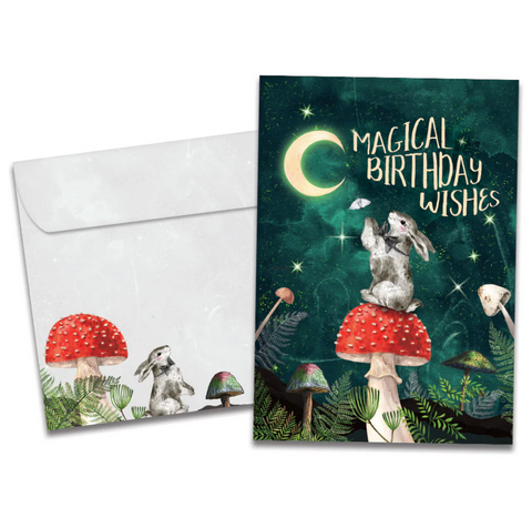 Magical Wishes Birthday Card