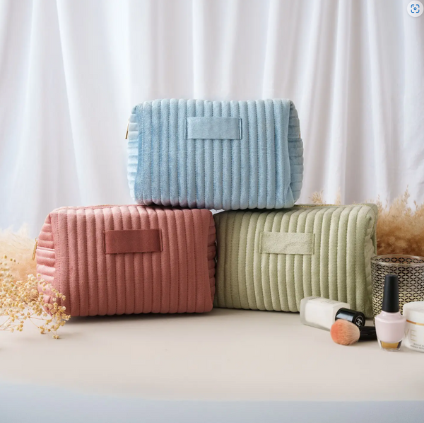 Velvet Makeup Bag