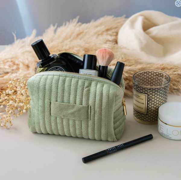 Velvet Makeup Bag