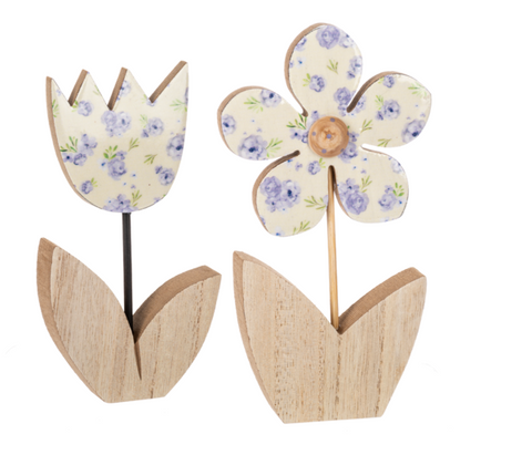 Spring Flower Figurines