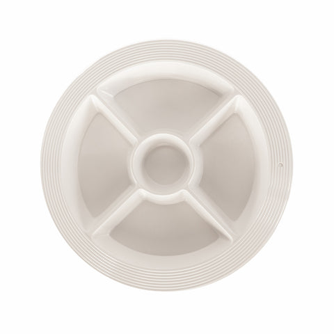 Nora Fleming Band Together Divided Dish - Pinstripes