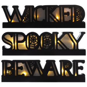 Light Up Halloween Messages