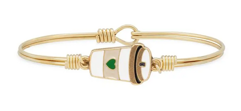 Morning Brew Bangle Bracelet