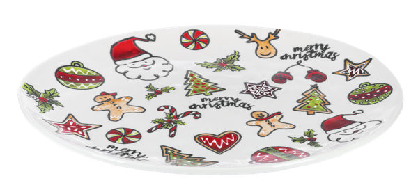 Holiday Platter - Merry Christmas