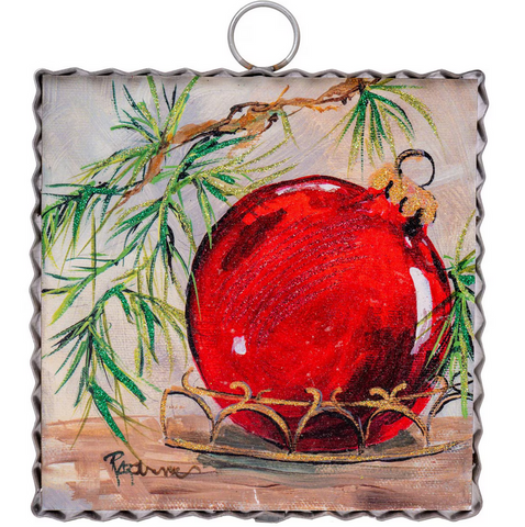 RTC Mini Gallery Red Ornaments