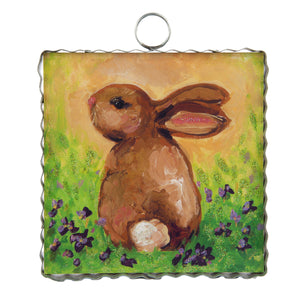 RTC Mini Spring Brown Bunny Print