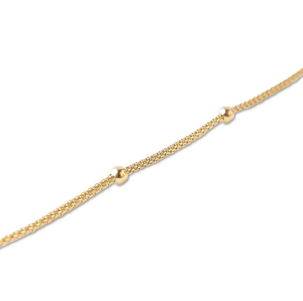 Gold Chain Bracelet-Satellite