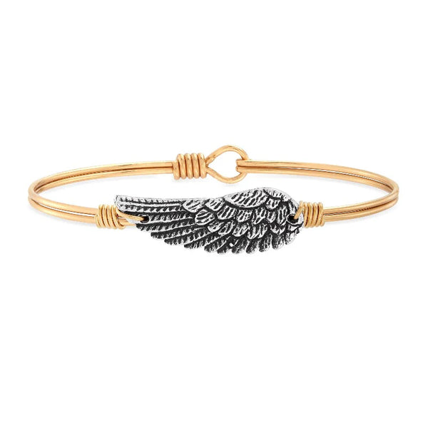 Luca + Danni Angel Wing Bangle Bracelet