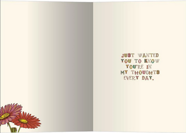 Just A Little Note Friendship Card