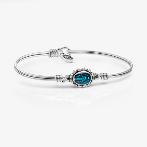 Luca and Danni Mini Miraculous Mary Bangle Bracelet