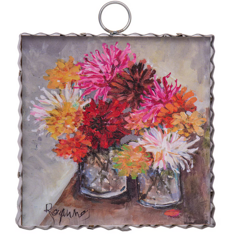 RTC Mini Gallery Jars of Zinnia