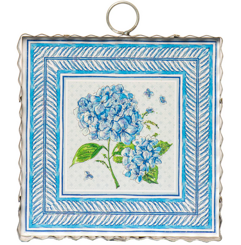 RTC Mini Blue Hydrangea Print