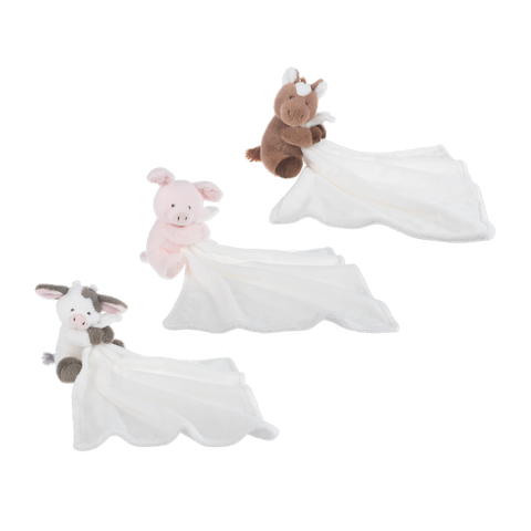 Cuddlesome Farm Animals w/ Blankie