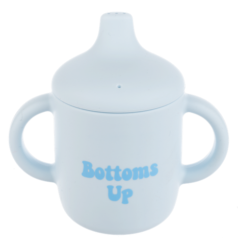 Bottoms Up Silicone Slippy Cup