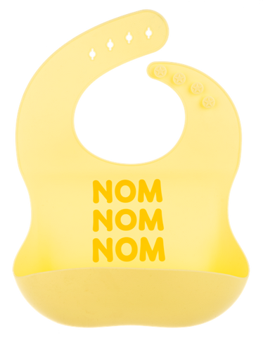 Nom Nom Silicone Bib
