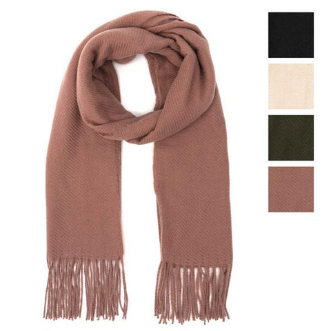 Britts Knits Common Good Fringe Scarf