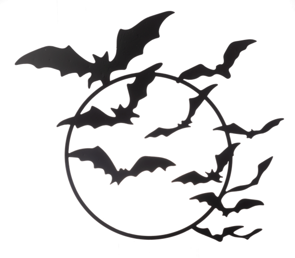 Layered Bat Wall Decor