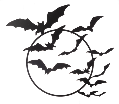 Layered Bat Wall Decor