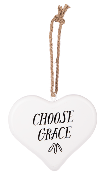 Choose Love Heart Ornament