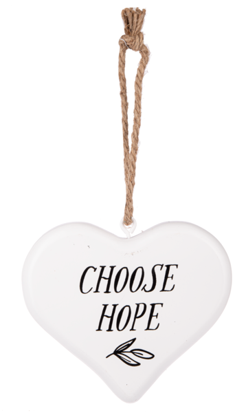 Choose Love Heart Ornament