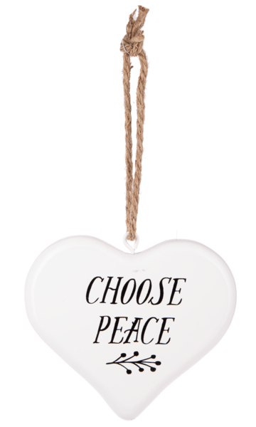 Choose Love Heart Ornament