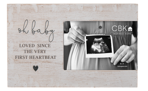 Oh Baby Ultrasound 4x6 Frame