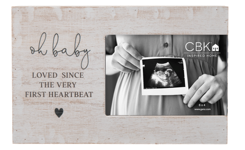 Oh Baby Ultrasound 4x6 Frame