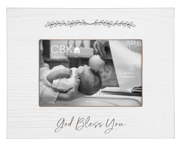 Baptism, God Bless You Frame