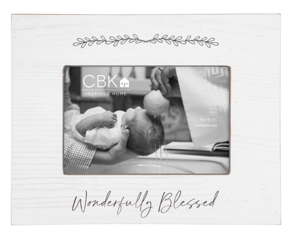 Baptism, God Bless You Frame