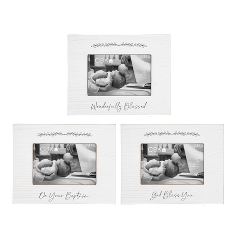 Baptism, God Bless You Frame