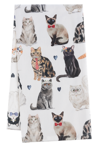 Cat Tea Towel