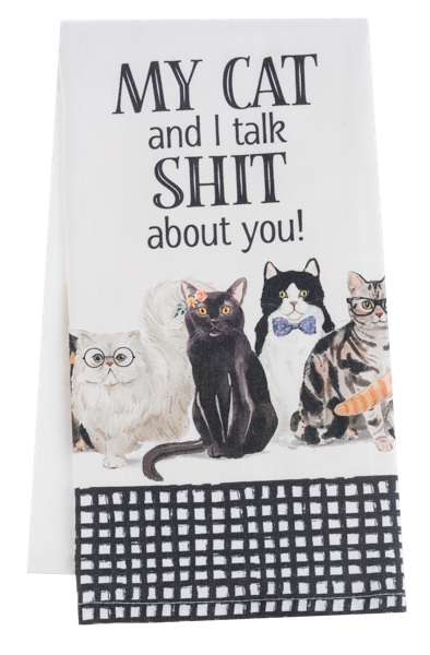 Cat Tea Towel
