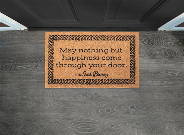 Irish Blessing Doormat