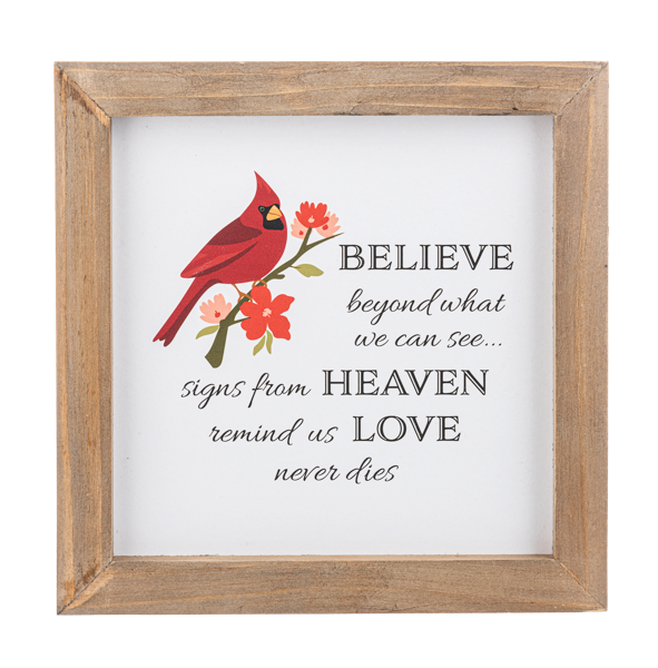 Cardinal Memorial Wall Decor