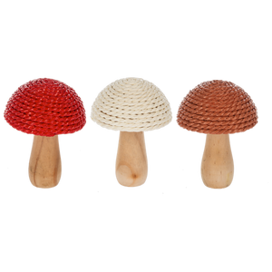 Woven Rope Top Mushroom