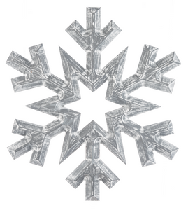 Dimensional Snowflake Wall Decor