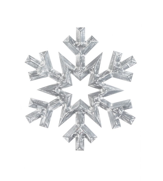 Dimensional Snowflake Wall Decor